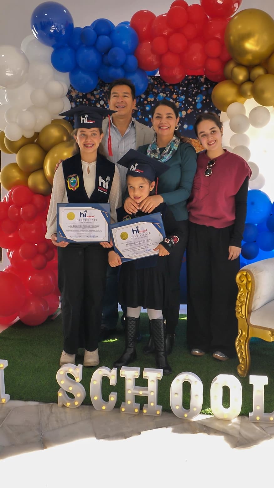 Graduación Hi School - Ceremonia de entrega